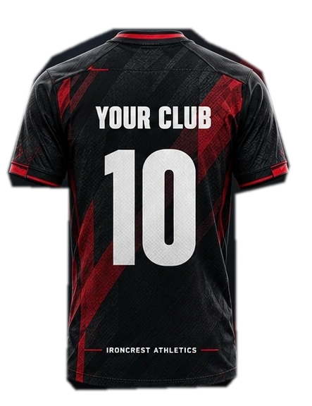 Ironcrest soccer concept jersey, back view